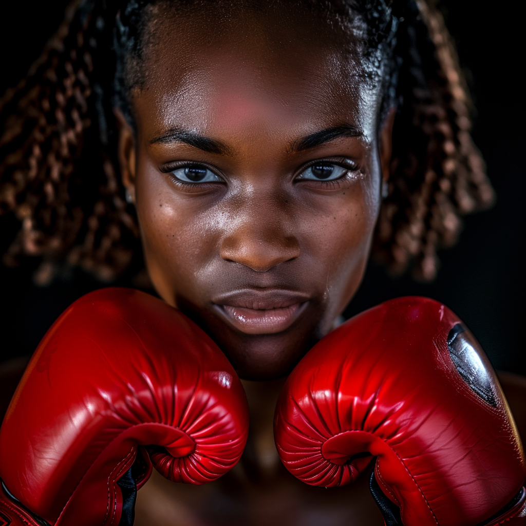 simoles_black_woman_boxing_in_red_gloves_8k_natural_lighting_hi_f71edd39-b97b-41fd-983e-6aa887a9b970